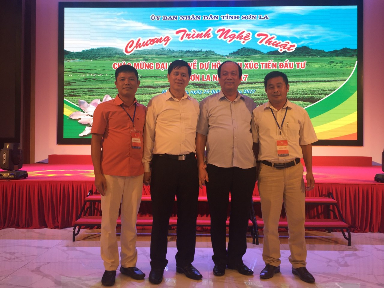 Công ty cổ phần xây dựng TEEL Việt Nam dự Hội nghị xúc tiến đầu tư tỉnh Sơn La ngày 17/7/2017 tại Mộc Châu, Sơn La