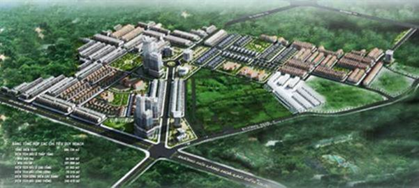 Điều chỉnh tổng thể quy hoạch chi tiết khu đô thị mới Vân Canh