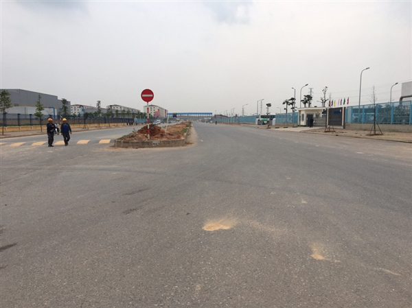 Đường nối Quốc lộ 3 mới - KCN Yên Bình