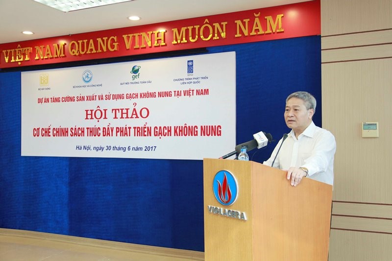 Chính sách thúc đẩy phát triển gạch không nung