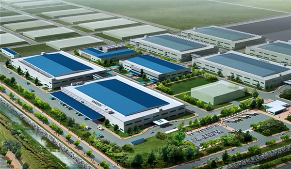 Hạ tầng kỹ thuật nhà máy Samsung Display tại KCN Yên Phong, Bắc Ninh